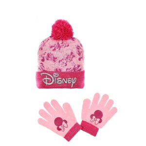 Σετ σκουφάκι-γάντια Minnie Mouse Size: 52/54cm