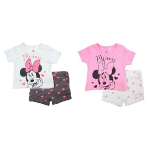Βρεφικό Σετ T-shirt – Βερμούδα Minnie Mouse Size: 3-18 μηνών