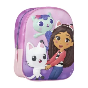 Τσάντα Backpack Gabby’s Dollhouse 3D Size: 31x25x10 cm