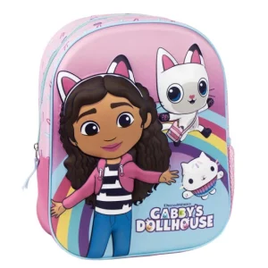 Τσάντα Backpack 3D Gabby’s Dollhouse Size: 31x27x8 cm