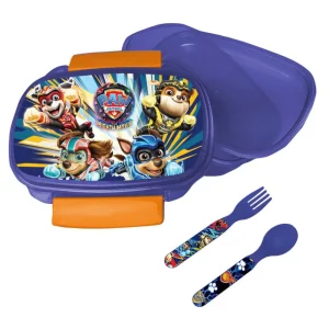 Σετ τάπερ φαγητού με κουταλοπίρουνο Paw Patrol