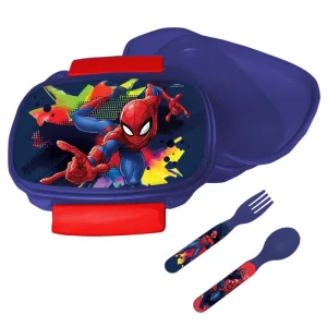 Σετ τάπερ φαγητού με κουταλοπίρουνο Spider-man