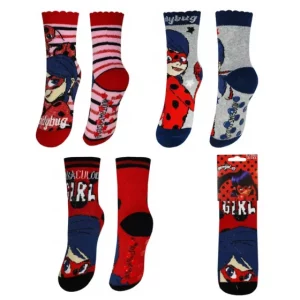 Κάλτσες Miraculous Ladybug anti-slip ABS Size: 23-34