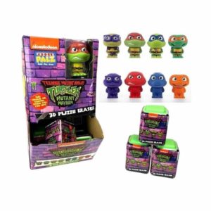 Teenage Mutant Ninja Turtles Scented Puzzle Eraser 3D assorted in display 4,5x6cm