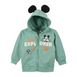 Βρεφική Ζακέτα 100% Organic Cotton Mickey Mouse 9-18 μηνών