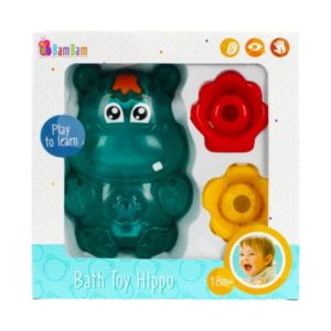 Hippo bath toy
