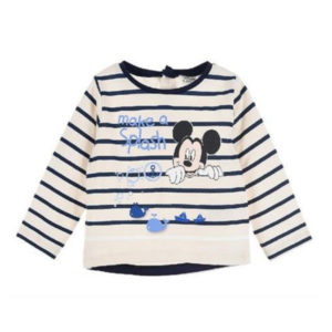 Βρεφική Μπλούζα 100% Organic Cotton Mickey Mouse 9-18 μηνών