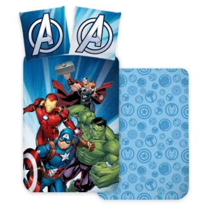 Παιδικό κάλυμμα κρεβατιού Avengers Size: :140×200 cm