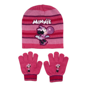 Σετ σκουφάκι-γάντια Minnie Mouse Size: One Size