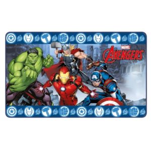 Χαλάκι πόρτας- μπάνιου Avengers Size: 75×45 cm.