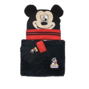 Σετ Σκουφάκι-Γάντια- Λαιμουδιέρα Mickey Mouse Size: One Size