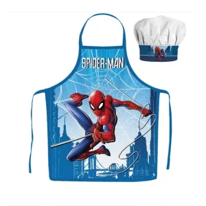 Ποδιά μαγειρικής με σκουφάκι Spider-man