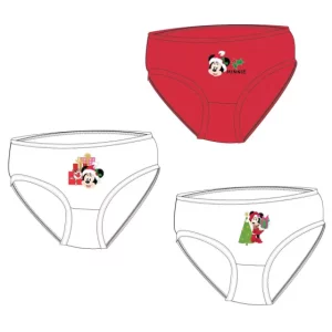 Εσώρουχo Disney Minnie Christmas Size: 2-8 ετών