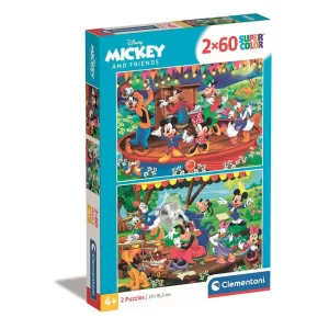 Disney Mickey Orchestra 2×60 db-os puzzle Clementoni