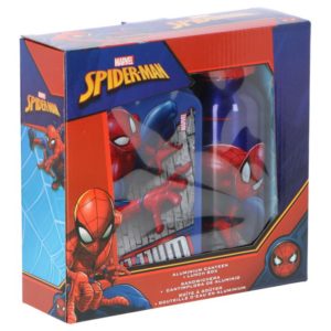 Σετ τάπερ φαγητού με παγούρι αλουμινίου Spider-man