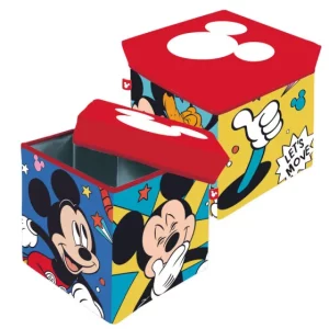 Κουτί αποθήκευσης παιχνιδιών Disney Mickey 30×30×30 cm