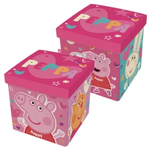 Κουτί αποθήκευσης παιχνιδιών Peppa Pig 30×30×30 cm