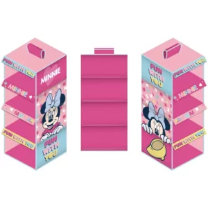 Kρεμαστή ντουλάπα οργάνωσης 4 θέσεων Disney Minnie 29x28x71 cm