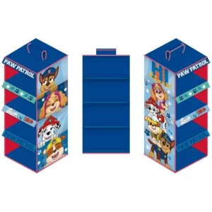 Kρεμαστή ντουλάπα οργάνωσης 4 θέσεων Paw Patrol 29x28x71 cm