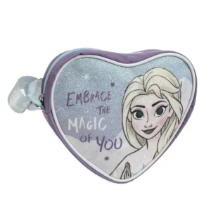 Τσάντα ώμου με glitter Disney Frozen Size: 15x14x4 cm