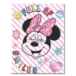 Disney Minnie Smiles A/4 elastic folder