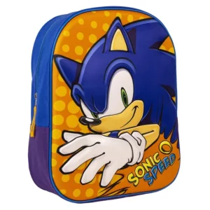 Tσάντα 3D Sonic Size: 31x25x10 cm