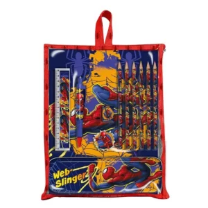 Spider-man Web-Slinger stationery set with holder