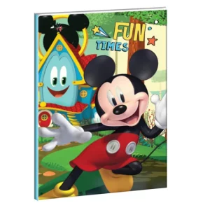 Disney Mickey Fun Times B/5 lined notebook 40 pages