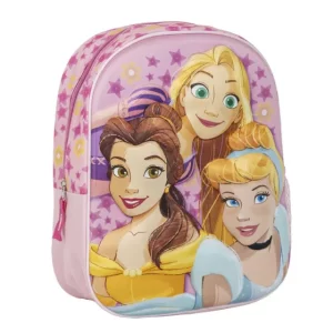 Tσάντα 3D Disney Princess Size: 31x25x10 cm