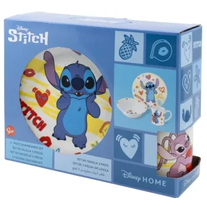 Σετ 3 τμχ Δείπνο από πορσελάνη Lilo and Stitch
