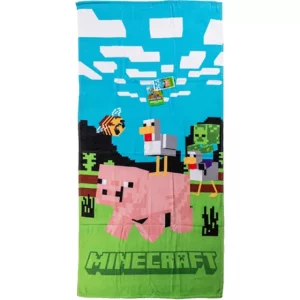 Πετσέτα θαλάσσης Minecraft Size: 70×140 cm