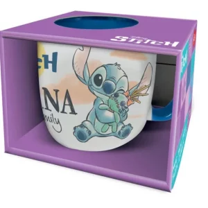 Πορσελάνινη κούπα Lilo and Stitch Ohana 400 ml