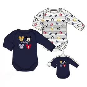 Σετ 2 τμχ Βρεφικά Body Disney Mickey Size: 6-24 μηνών