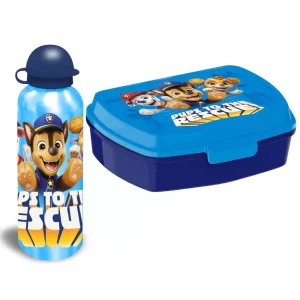 Σετ τάπερ φαγητού με παγούρι αλουμινίου Paw Patrol