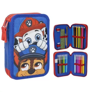 Κασετίνα γεμάτη Paw Patrol Size: 12.5×19.5×4.5 cm