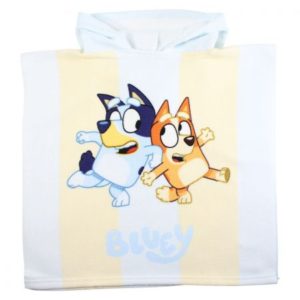 Poncho Bluey Size: 50×100cm