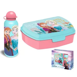 Σετ τάπερ φαγητού με παγούρι αλουμινίου Disney Frozen