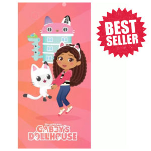 Πετσέτα θαλάσσης Gabby’s Dollhouse Size: 70 x 140 cm