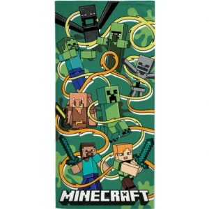 Πετσέτα θαλάσσης Minecraft Size: 70 x 140 cm