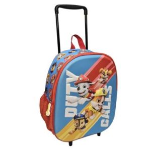 Τσάντα Τρόλεϊ Paw Patrol 3D Size: 32x26x11 cm