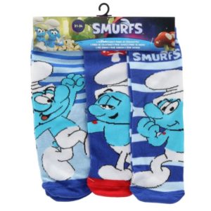 Smurfen 3-Pack Socks Size: 23-34