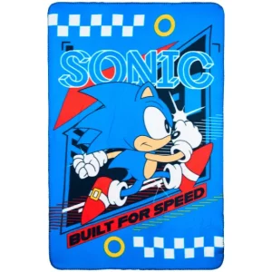 Κουβέρτα fleece Sonic Size: 100 x 150 cm.