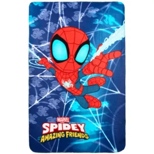 Κουβέρτα fleece Spider-man Spidey Size: 100 x 150 cm.
