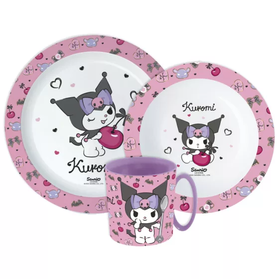Σετ 3 τμχ Micro Hello Kitty Kuromi