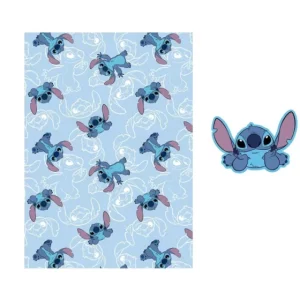 Σετ Κουβέρτα fleece-μαξιλαρι Disney Lilo and Stitch Size: 100 x 150 cm.