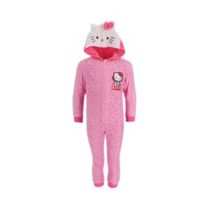Ολόσωμη πιτζάμα Flecce Hello Kitty 3-8 ετών