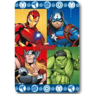 Κουβέρτα fleece Avengers Size: 100 x 140 cm.