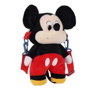 Disney Mickey Smile plush backpack, bag 28 cm