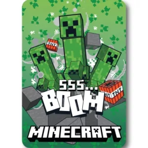 Κουβέρτα fleece Minecraft Size: 100 x 140 cm.
