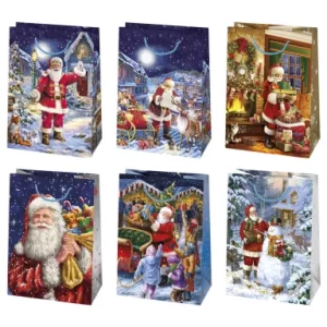 Τσάντες καταστημάτων Christmas  Size: 23x32x11cm
